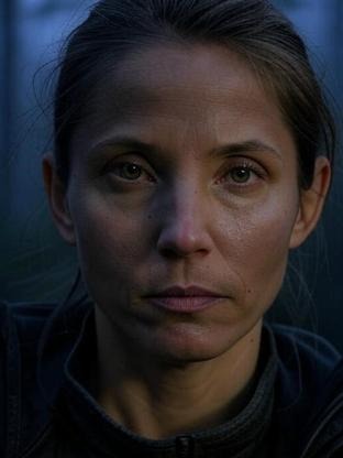 Person who looks like Bonnie Aarons