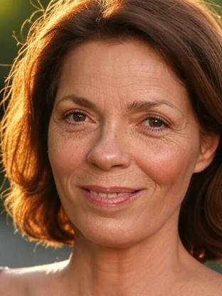 Person who looks like Mira Furlan