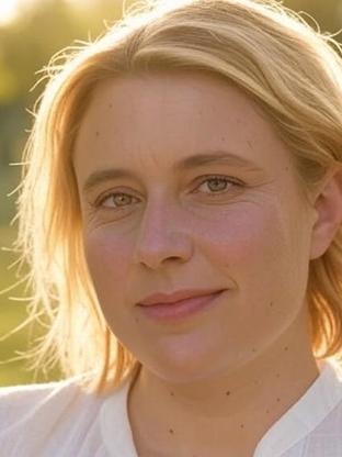 Person who looks like Justine Lupe