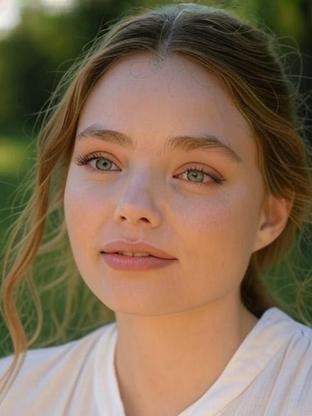 Person who looks like Abigail Cowen