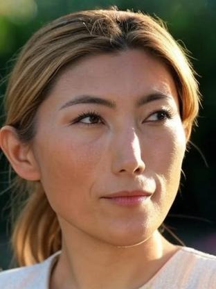 Person who looks like Jackie Sandler