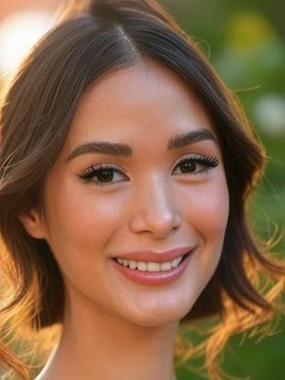 Person who looks like Gemma Chan