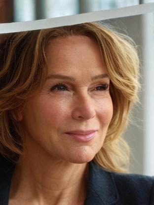 Person who looks like Julia Sawalha