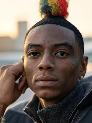 Person who looks like Usain Bolt