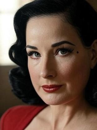 Person who looks like Merle Oberon