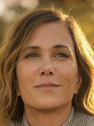 Person who looks like Lena Olin