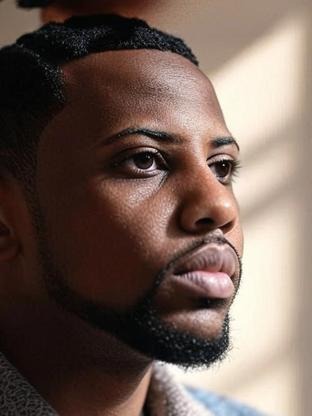 Person who looks like Trey Songz