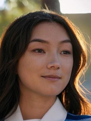 Person who looks like Sandrine Holt