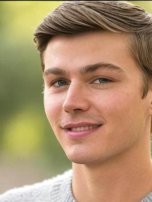 Person who looks like Logan Lerman