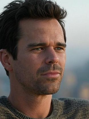 Person who looks like Rupert Evans