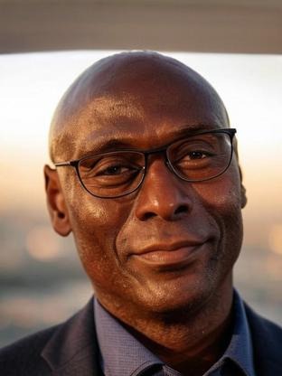 Person who looks like Peter Mensah