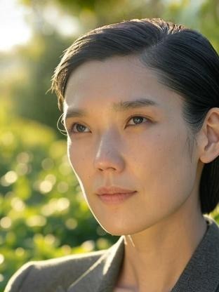 Person who looks like Gemma Chan