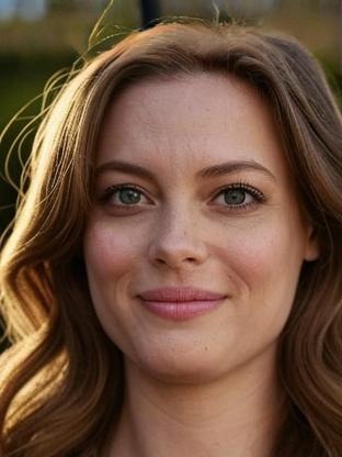 Person who looks like Gabrielle Anwar