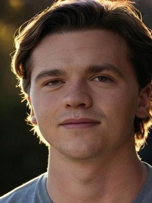 Person who looks like Johnny Simmons