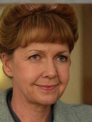 Person who looks like Lily Tomlin