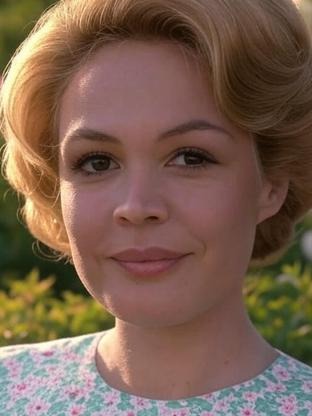 Person who looks like Shirley Temple