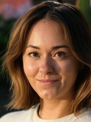 Person who looks like Andrea Bowen
