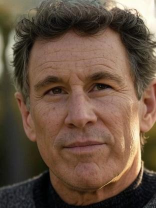 Person who looks like Michael Landon