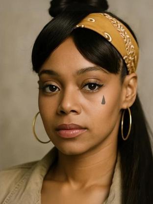 Person who looks like Keyshia Cole