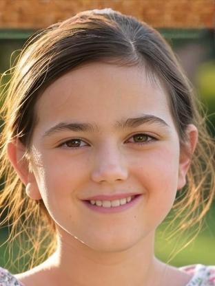 Person who looks like Violet McGraw