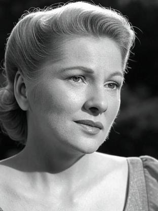 Person who looks like Loretta Young