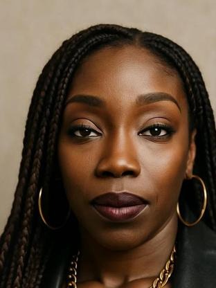 Person who looks like Naomi Ackie
