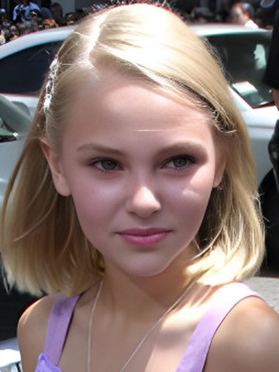 Person who looks like Lily-Rose Depp
