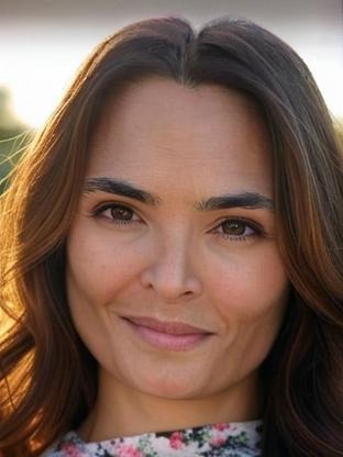 Person who looks like Gabrielle Anwar