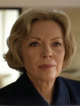 Person who looks like Lauren Bacall