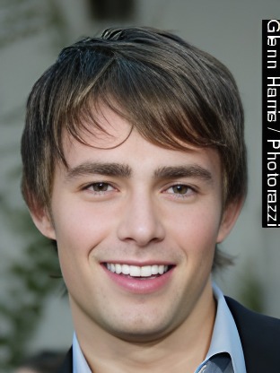 Person who looks like Chris Colfer