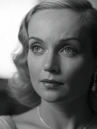 Person who looks like Greta Garbo