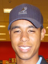 Person who looks like Tiger Woods