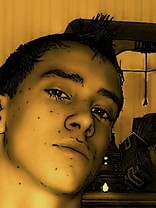 Person who looks like Travis Barker