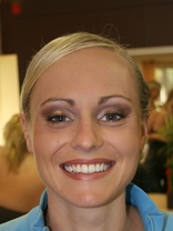 Person who looks like Katie Lohmann