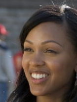 Person who looks like Zoe Saldaña