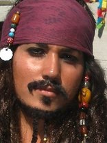 Person who looks like Johnny Depp