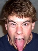 Person who looks like Mickey Rourke