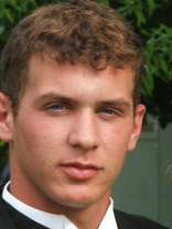 Person who looks like Jonathan Rhys-Meyers