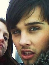 Person who looks like Jonathan Rhys-Meyers