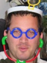 Person who looks like Woody Allen