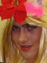 Person who looks like Christina Aguilera