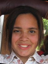 Person who looks like Sydney Tamiia Poitier