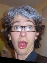 Person who looks like Elvis Costello