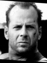 Person who looks like Bruce Willis