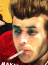 Person who looks like James Dean