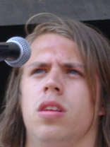 Person who looks like David Bowie