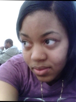 Person who looks like Angela Simmons