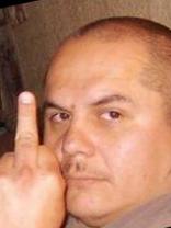 Person who looks like Mickey Rourke