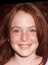 Person who looks like Lindsay Lohan