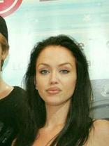 Person who looks like Angelina Jolie
